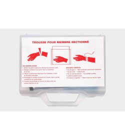 Trousse de Secours Membre sectionné main/doigt