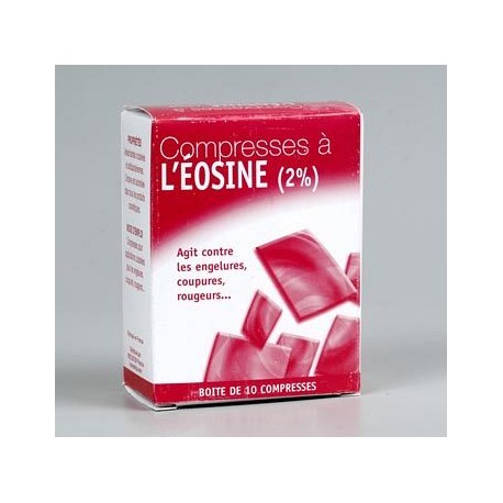 Tampons Eosine Boite de 10