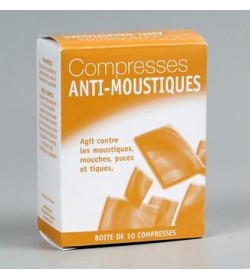 Tampons anti-moustiques boite de 10