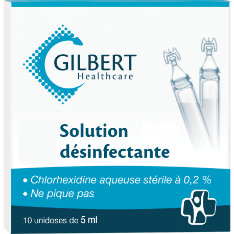 Boite de 10 Unidose Chlorhexidine 5 ml