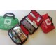 Trousse 1er Secours Tissu Rouge Pleine