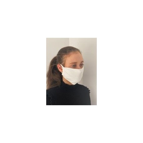Masque tissu de protection barrières type bec de canard