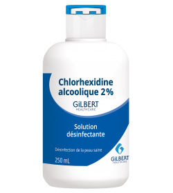 Chlorhexidine Alcoolique 2 % flacon 250 ml