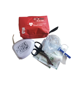 Trousse kit 1er secours défibrillateur