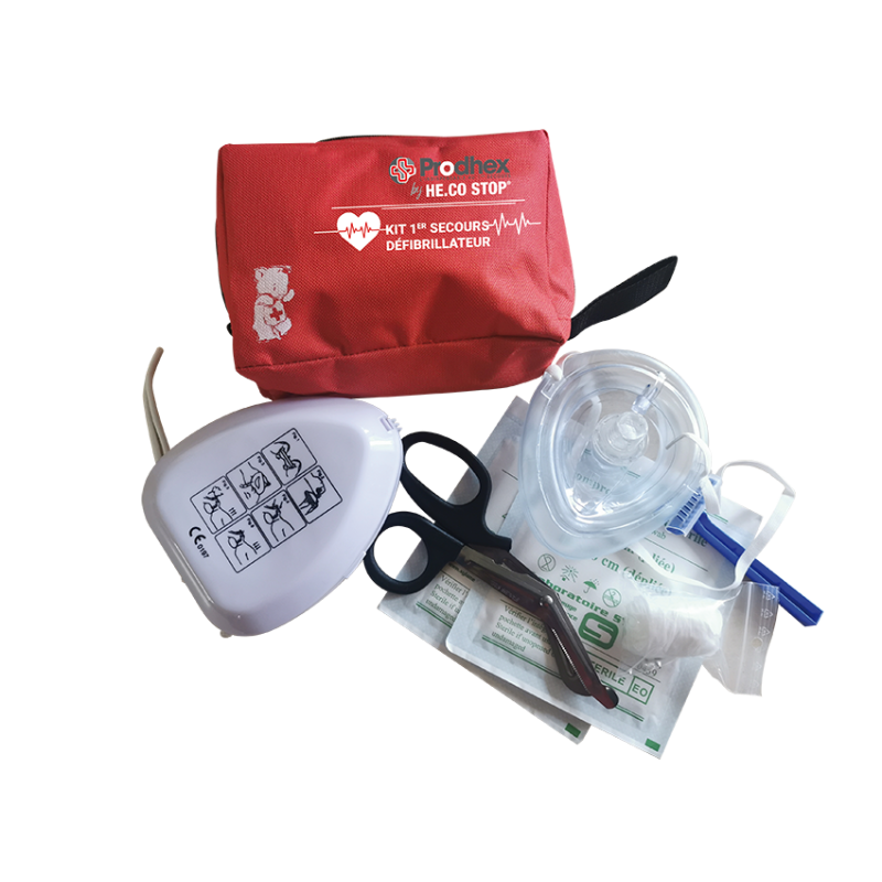 Trousse kit 1er secours défibrillateur - Prodhex