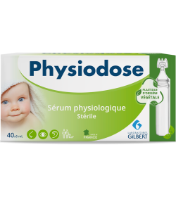 Sérum Physiologique boite de 40 Monodoses 5 ml