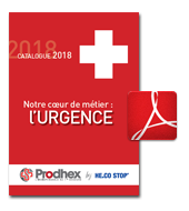 Trousse 1er Secours Tissu Rouge Pleine - Prodhex